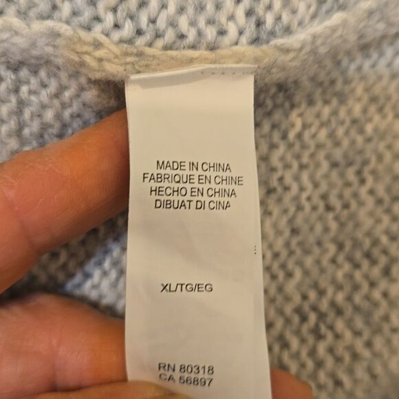 Lucky Brand Floral Pullover Sweater XL - Picture 6 of 7